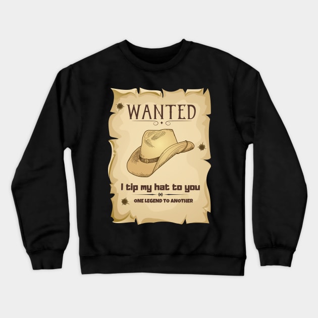 Wanted!! Crewneck Sweatshirt by mksjr